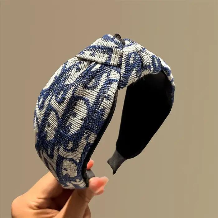 Bandeau rétro couleur Cowboy en tissu