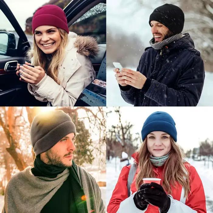 Chapeau de sport en polaire pour hommes et femmes