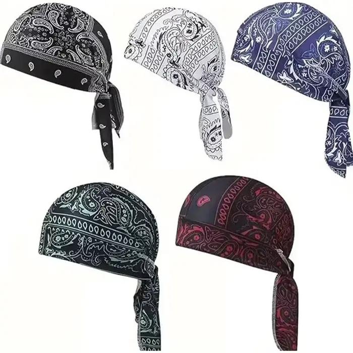 Nouveau bonnet bandana tendance avec imprimé cachemire