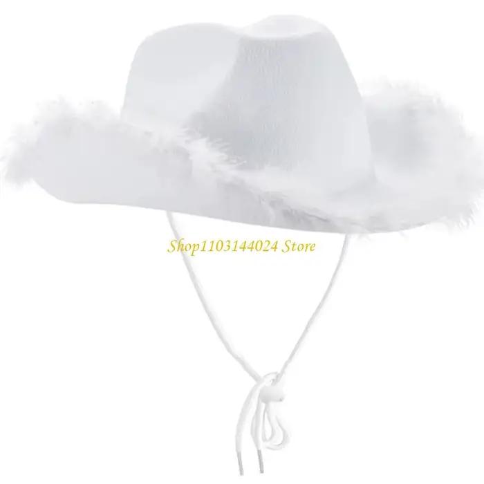 N5KE – chapeau Cowboy rose assorti avec tout