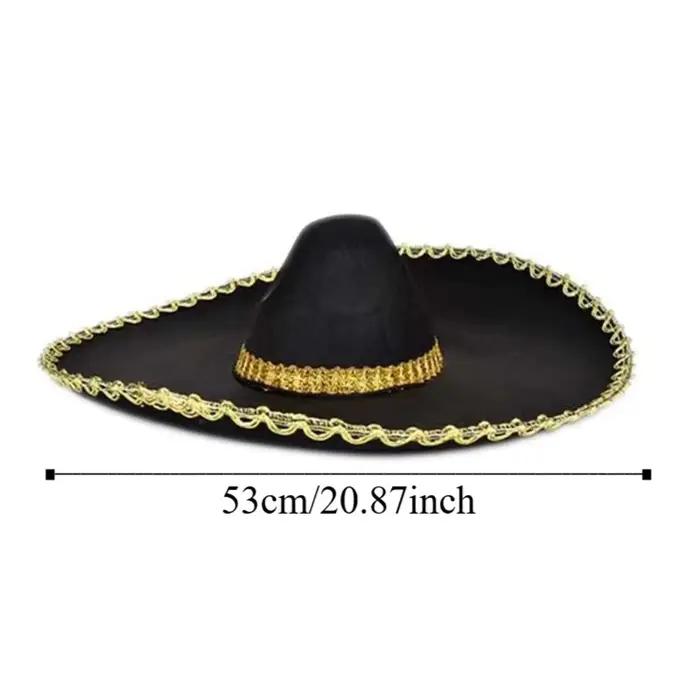 Chapeaux de plage Style ethnique Sombrero chapeau grand