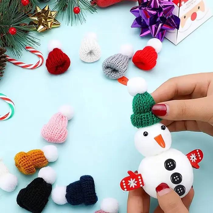 Mini chapeau de noël, Mini écharpe