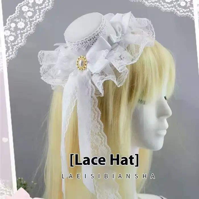 Chapeau gothique en mousseline de soie pour femmes