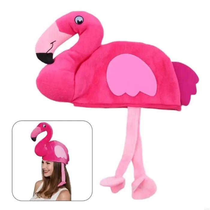 Chapeau flamant rose pour adultes