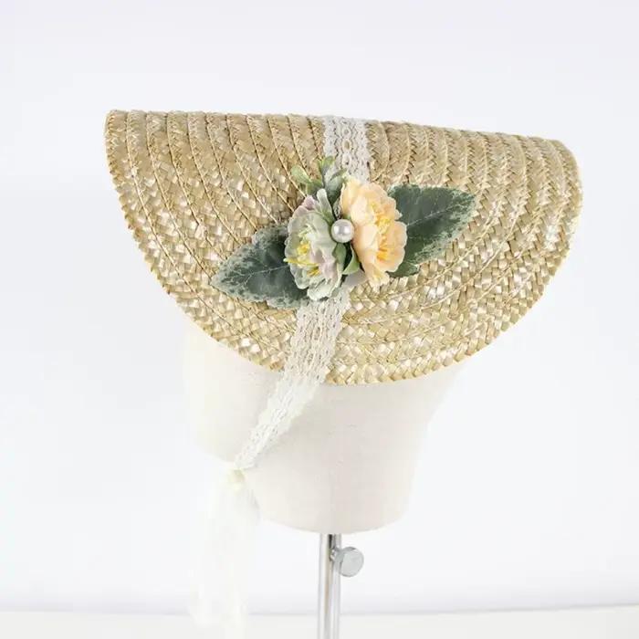 Chapeau de paille Lolita style français