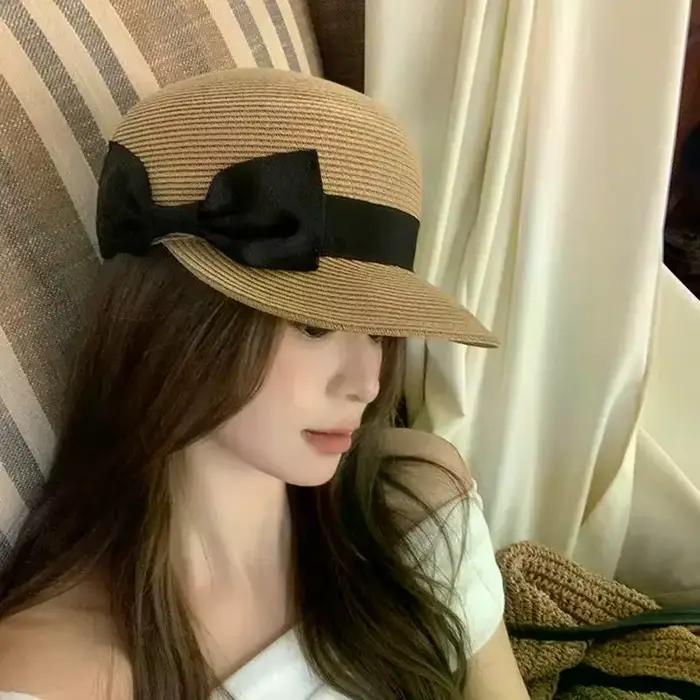 Chapeau de paille d'été pour femme