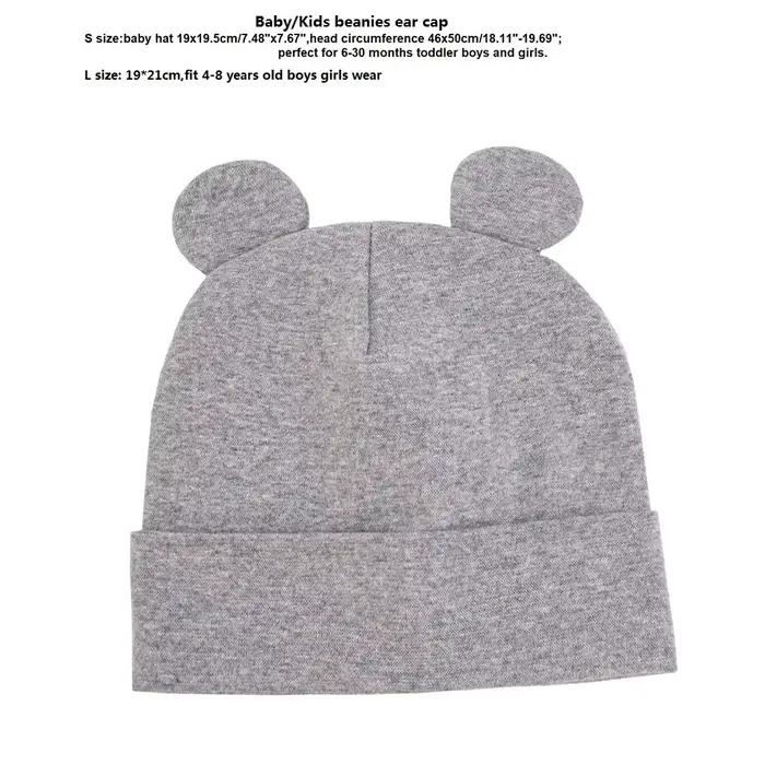 Chapeau en coton pour bébé fille ou garçon