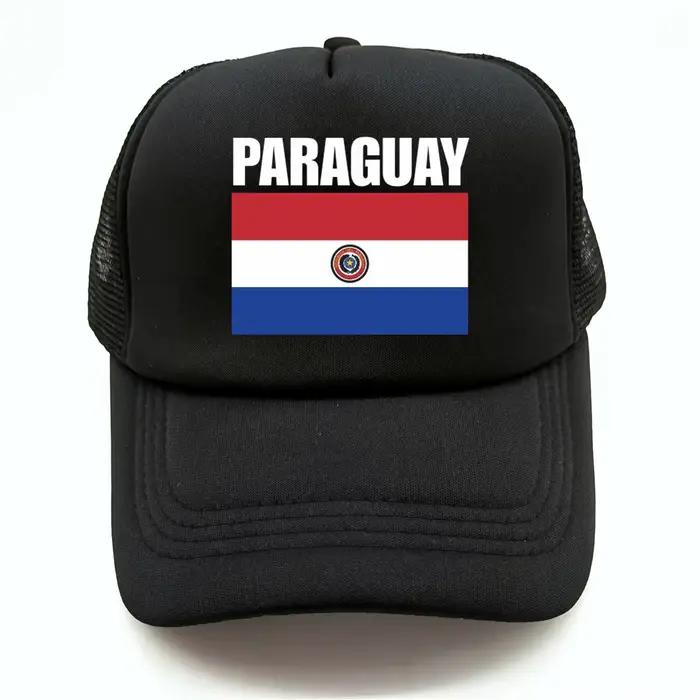 Casquettes de baseball avec drapeau du Paraguay pour hommes et femmes