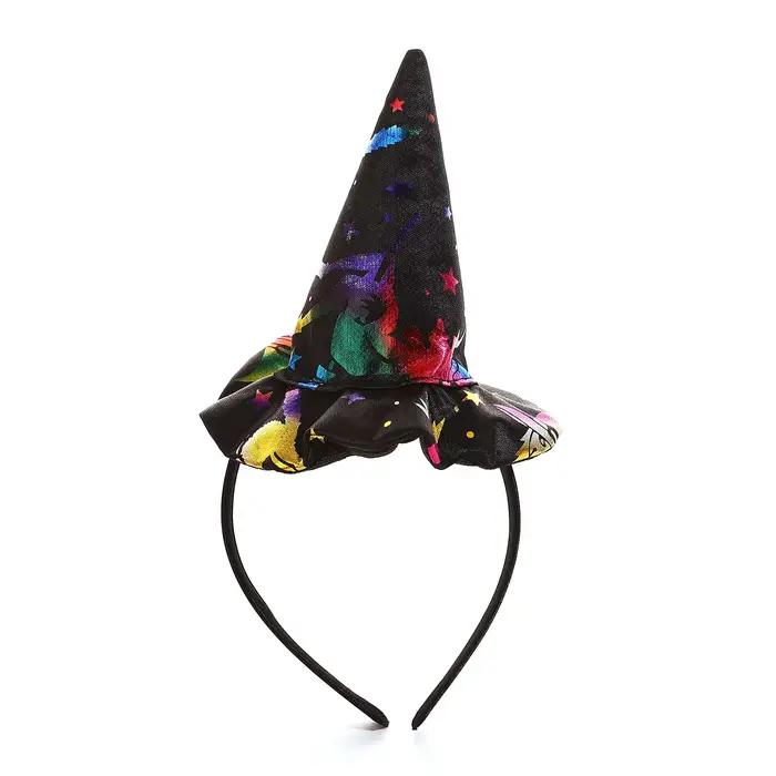 Festival d'Halloween drôle chapeau haut-de-forme bandeau fête vacances décorations DIY pour enfants