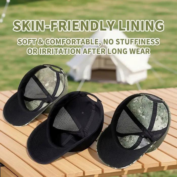 Casquette de baseball camouflage demi-filet printemps et été toile MYSTERY RANCH pour hommes protection solaire occassions extérieures chasse
