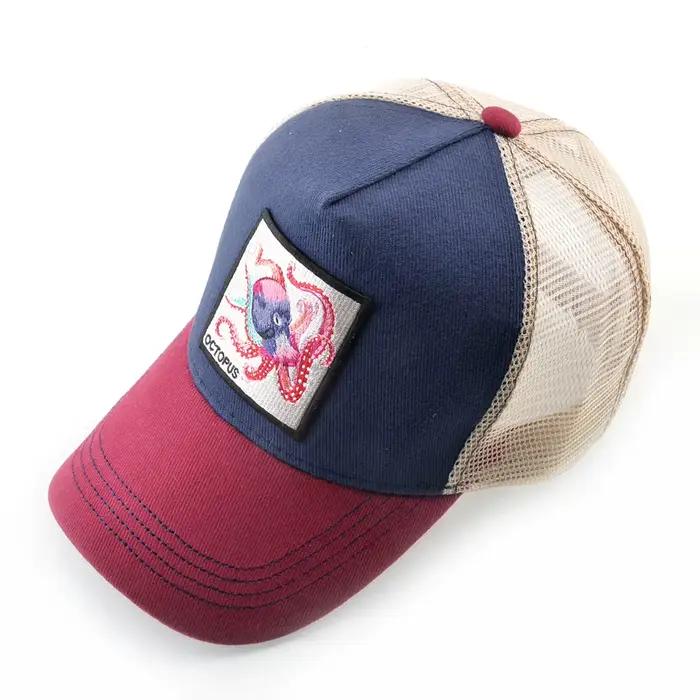 Casquette de Baseball unisexe avec Patch poulpe pour hommes et femmes