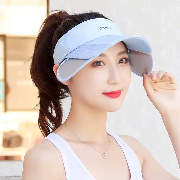 Chapeau Pare-Soleil d'Été pour Femme – Protection Extérieure pour Cyclisme
