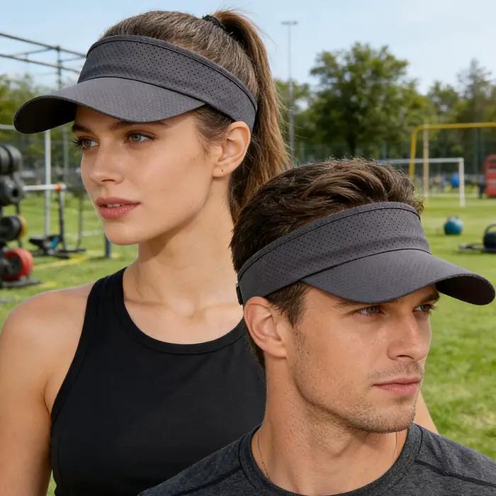 Casquette de sport unisexe à séchage rapide en maille