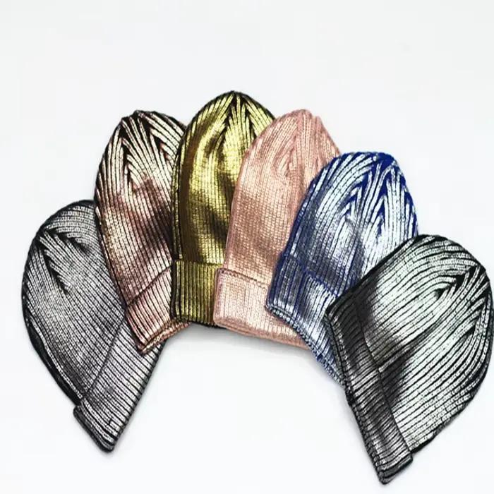 Chapeau Laser couleur métallique Harajuku Cool