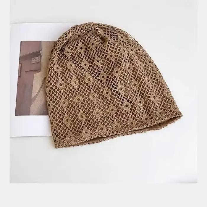 1 chapeau en dentelle léger et respirant