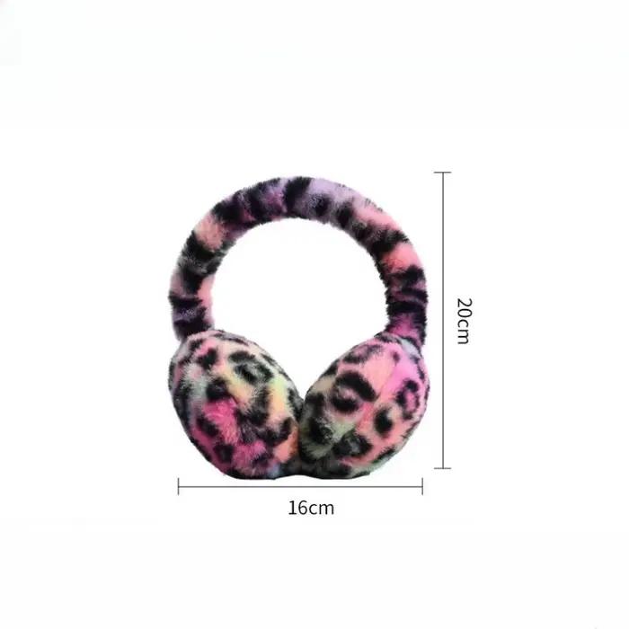 Mode hiver cache-oreilles pour femmes filles fausse fourrure mignon