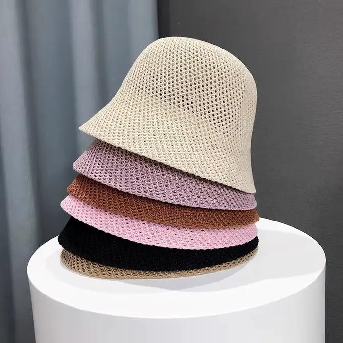 Chapeau seau à large bord pour femmes