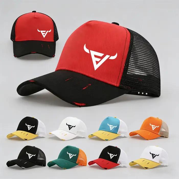 Casquette de camionneur avec logo Bull