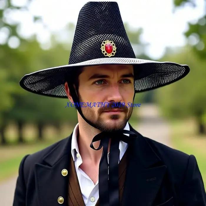 Chapeau traditionnel coréen en maille F42F
