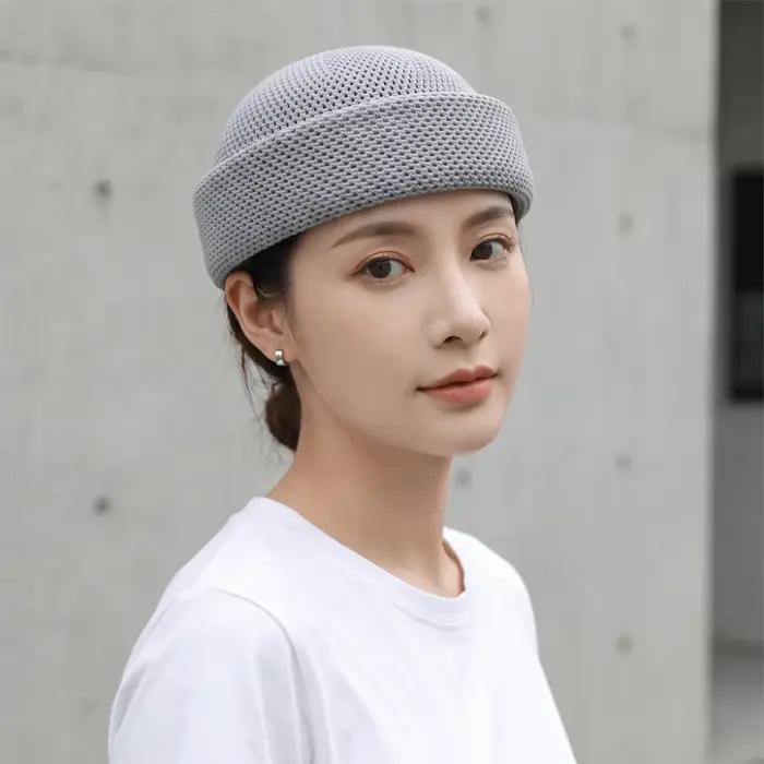 Chapeau de soleil léger en maille respirante