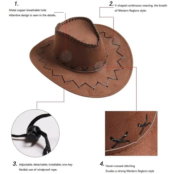 Chapeaux de Cowboy Chapeau Cowgirl