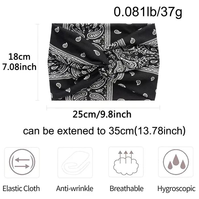 Bandeaux larges torsadés pour femmes