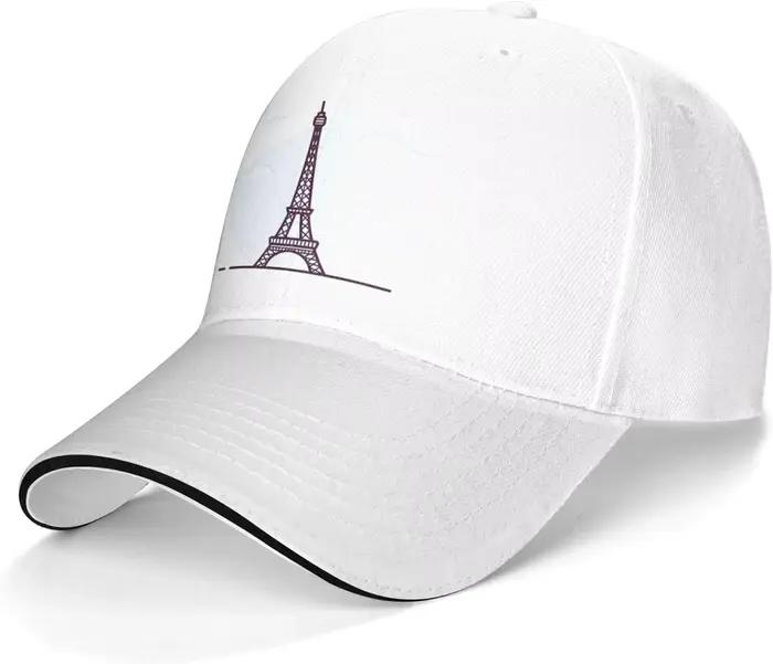 Casquette de baseball Tour Eiffel Paris pour hommes et femmes