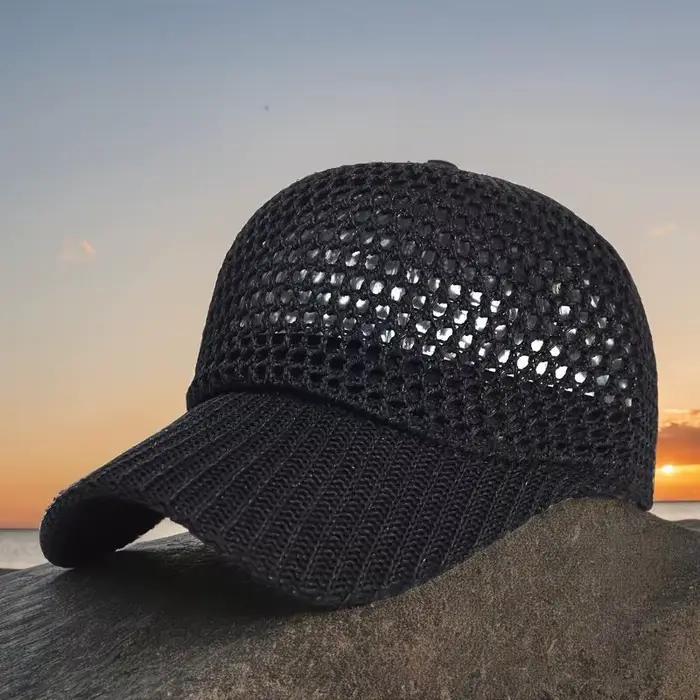 Casquette de baseball respirante en maille pour femme – Simple