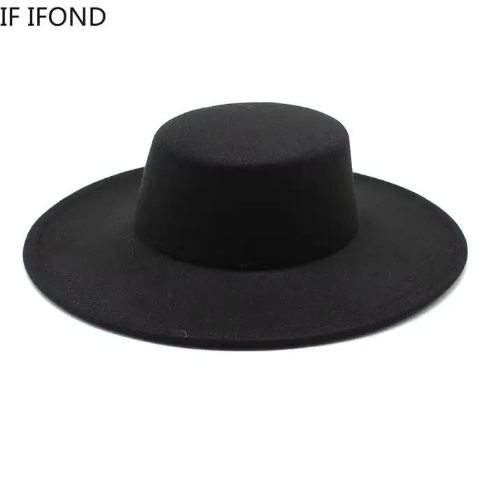 Chapeau français en feutre pour femme