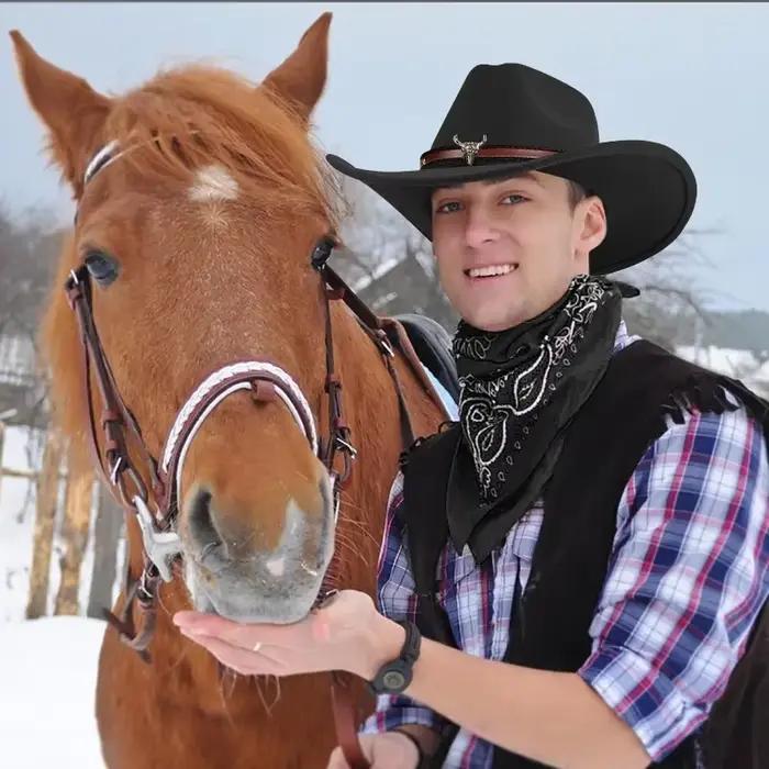 Costume de Cowboy pour hommes et femmes