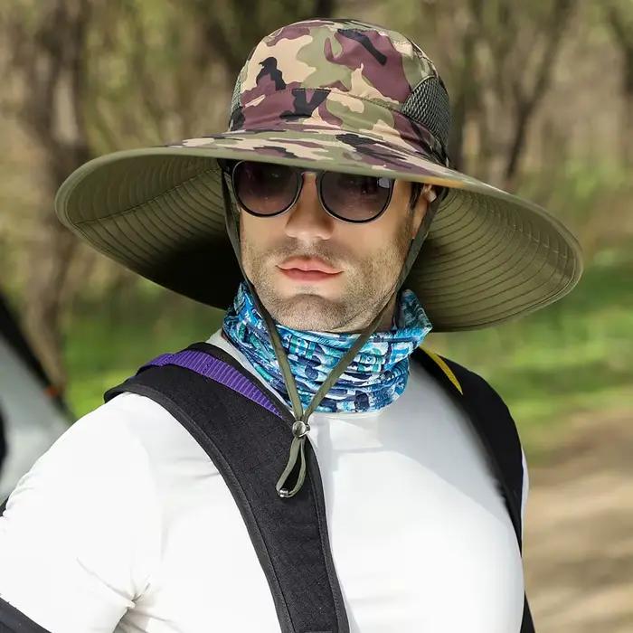 Chapeau de pêche en plein air pour homme