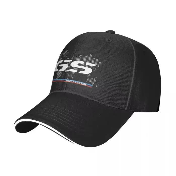 Casquette de Baseball Moto GS Design Sportif Multicolore pour Motocyclisme Course de Motocross Ajustement Réglable Usage Extérieur