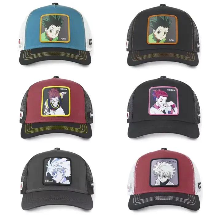 Anime Hunter x Hunter Hat GON · FREECSS Killua Zoldyck Hisoka Chapeau de baseball brodé de dessin animé Chapeau de protection solaire respirant d'été