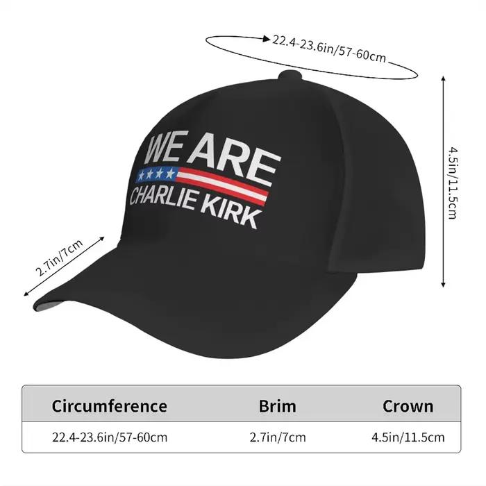 Nous sommes Charlie Kirk Trucker Hat Rip