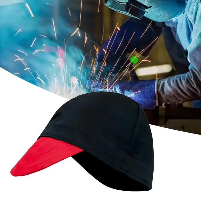 Casquette de soudage en coton