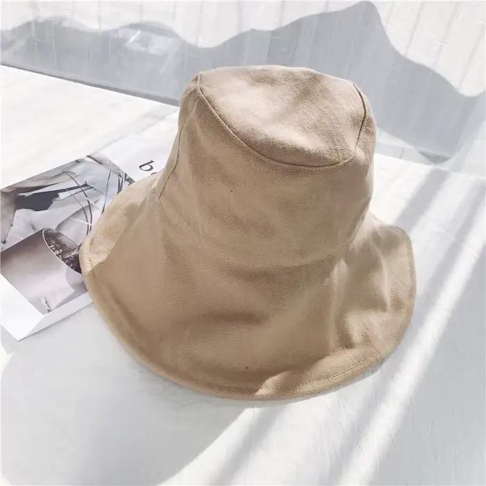 Chapeau seau à large bord de 12cm pour femmes