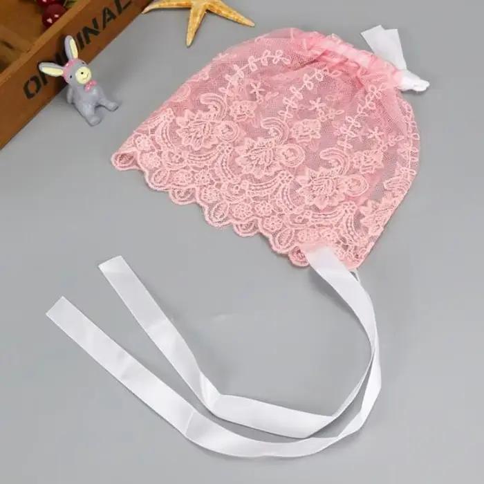 Bonnet en dentelle fleuri pour bébé fille et garçon accessoire de sécurité bébé 0-6 mois occasions spéciales et promenades estivales