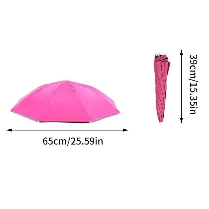 Chapeau de Pluie Pliant Portable