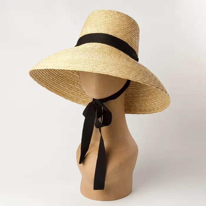 Chapeau de paille de blé pour femmes