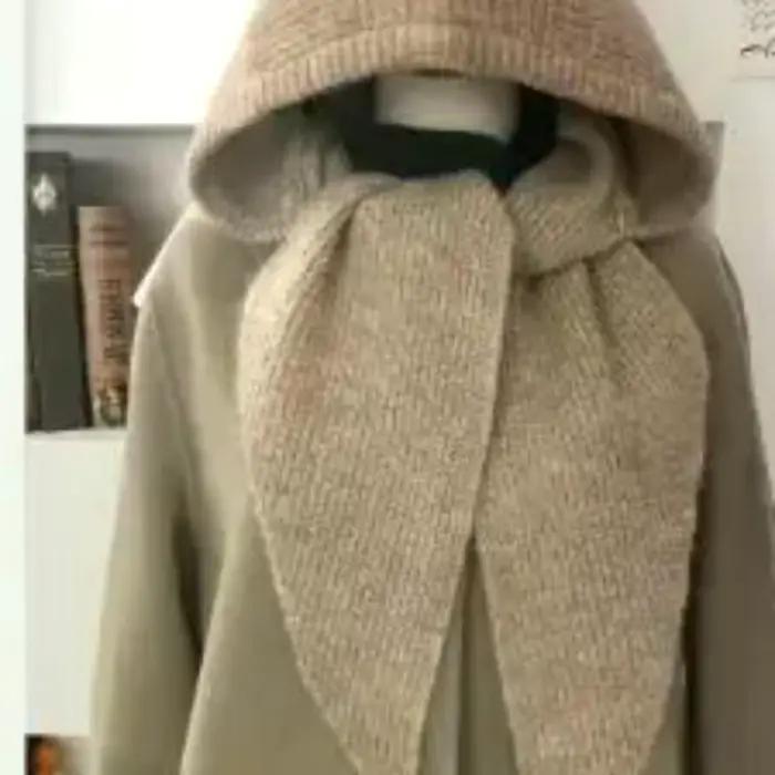 Chapeau et écharpe en laine tendance pour femmes