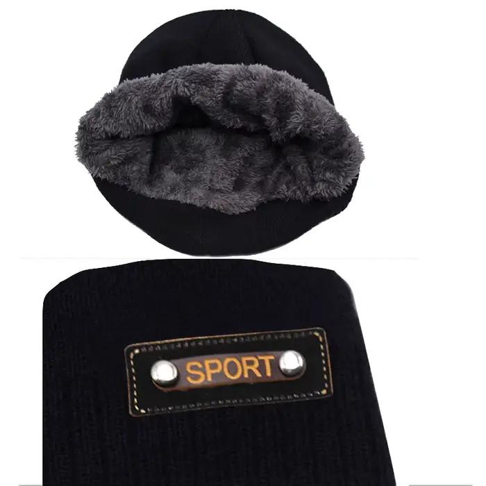 Chapeau tricoté hommes chapeaux d'hiver