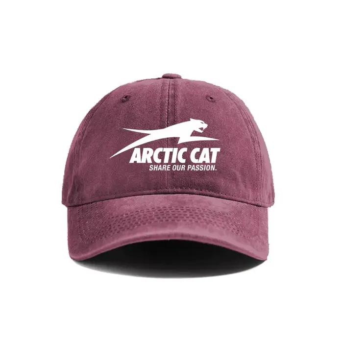 Casquette de Baseball chat arctique