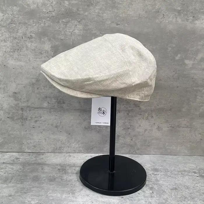 Béret d'été 100% lin pour hommes