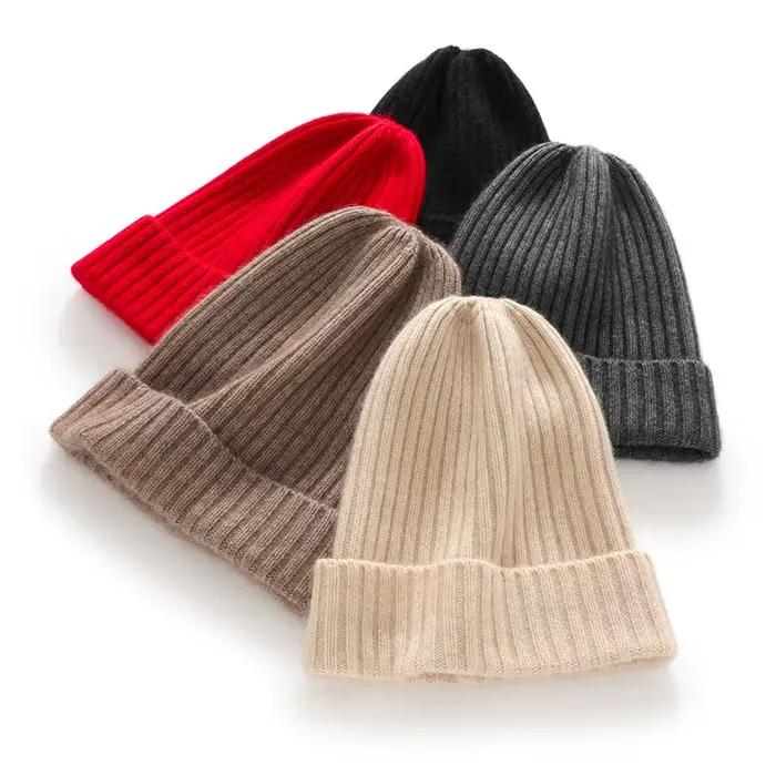 Bonnet en Cachemire pour Femme