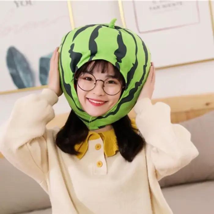 Chapeau de fruits au Design de dessin animé drôle