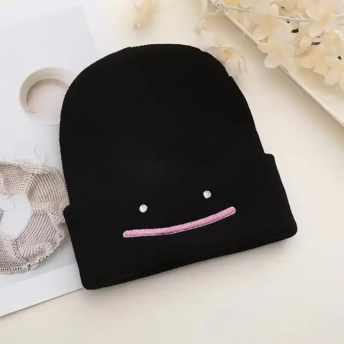Tricot chapeau mode Anime hommes femmes Bonnet automne hiver plus chaud