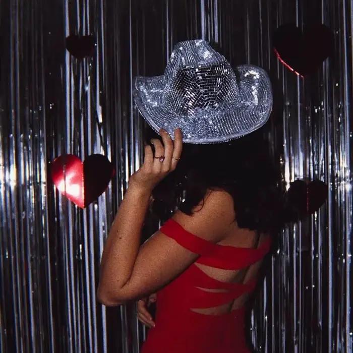 Chapeau de boule Disco