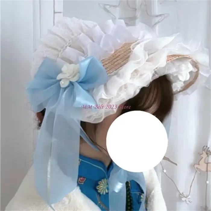 49ME – Bonnet victorien fait à main