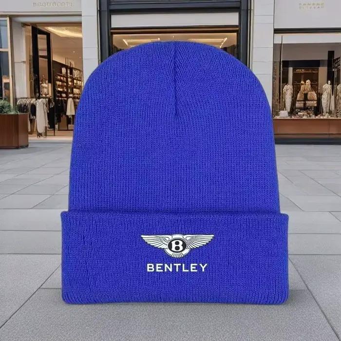 1PC Bonnet en tricot avec emblèmes Bentley pour l'automne/hiver