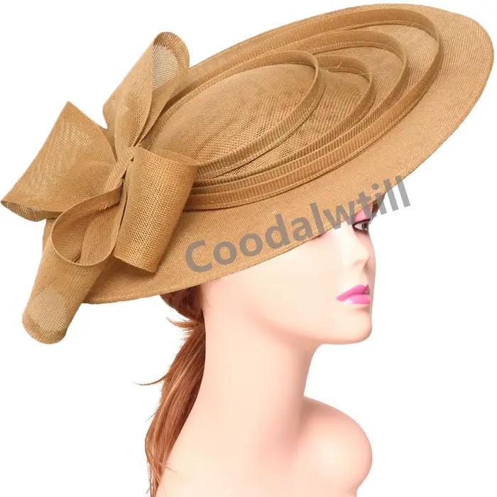 Barrette à cheveux de polyester de haute qualité pour femmes, idéale pour les mariages, les derbys, les soirées festives et les tenues quotidiennes, disponible en 15 couleurs différentes, adaptable aux quatre saisons